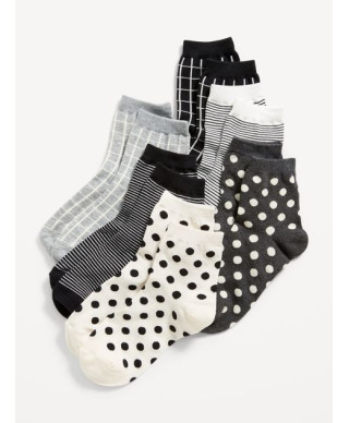 Specialty Fabric Quarter Socks