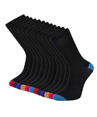 Patterned Crew Socks